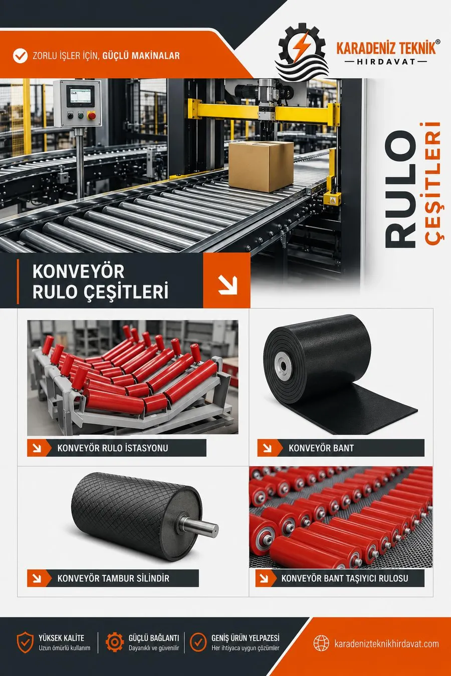 Lineer Sistemler ve Konveyör ürün afişi