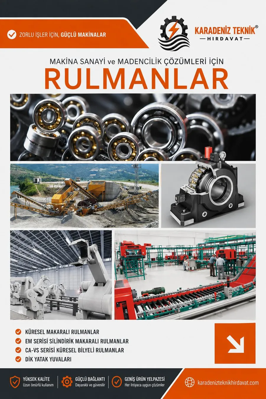 Rulman ve Güç Aktarım ürün afişi